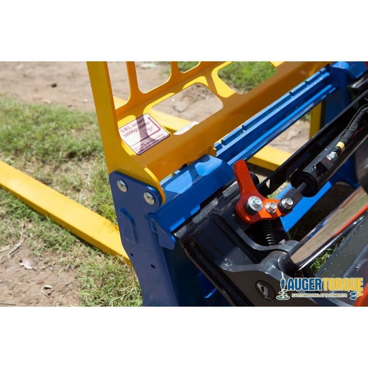 Auger Torque Pallet Forks - 1800kg (1220mm Tines) - Attachment Warehouse