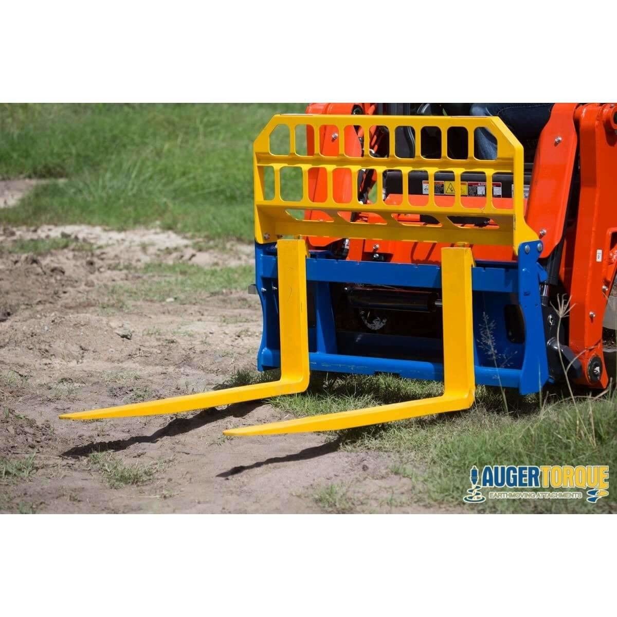 Auger Torque Pallet Forks - 1800kg (1220mm Tines) - Attachment Warehouse