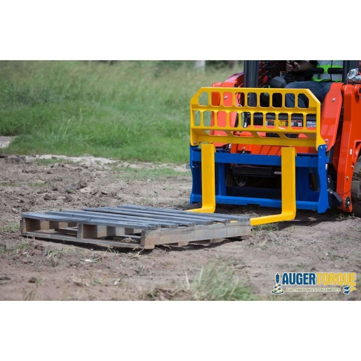 Auger Torque Pallet Forks - 1800kg (1220mm Tines) - Attachment Warehouse