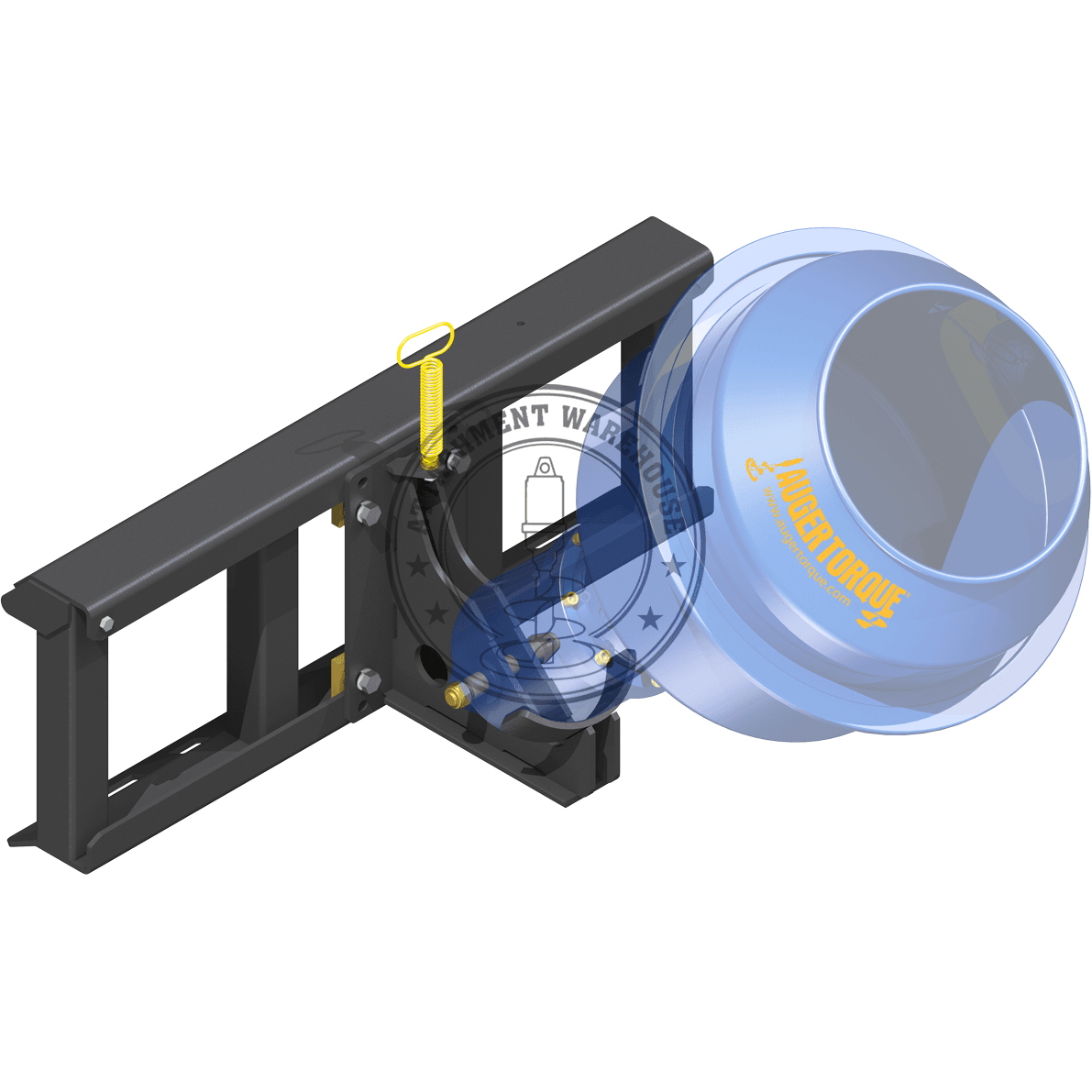 Auger Torque Mixer Bowl Slide Cradle To Suit 2500 To 4500max - Mixer Bowls Cradles - Attachment Warehouse