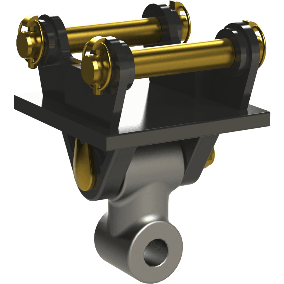 Auger Torque 25mm Double Pin Hitch To suit Earth Drill X1500-4500Max - Attachment Warehouse