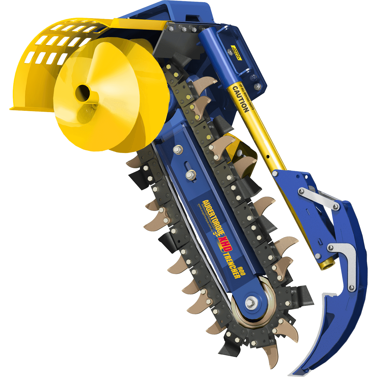 Auger Torque XHD900 Trencher 4k - Attachment Warehouse