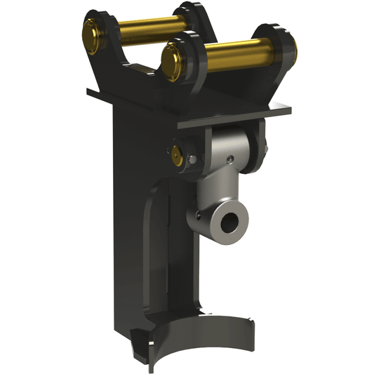 Auger Torque 60mm Double Pin Cradle Hitches To Suit Earth Drill 5500 Max - 8000 Max - Attachment Warehouse