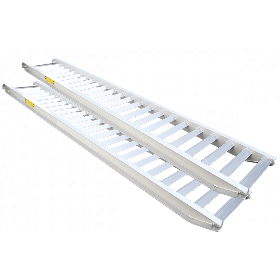 Auger Torque Aluminium Ramps 6.0 Tonne - 3.5m Long - Attachment Warehouse