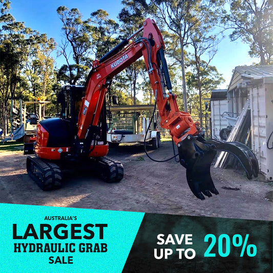 The Largest Hydraulic Grab Sale