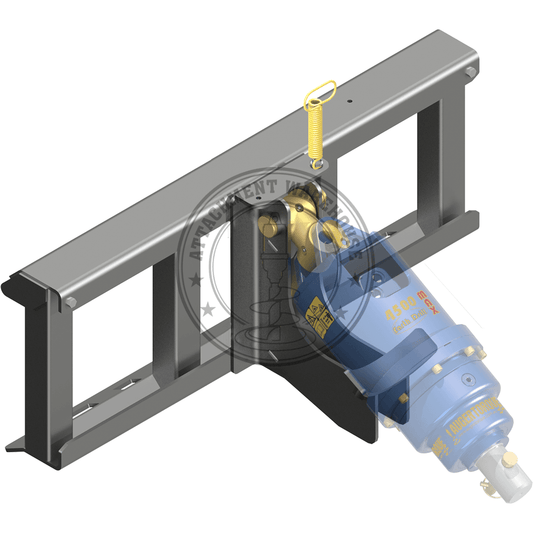 Auger Torque Frame - Earth Drill - Jcb Telehandler To Suit 5500max To 8000max - S5 Auger Mounting Frames - Attachment Warehouse