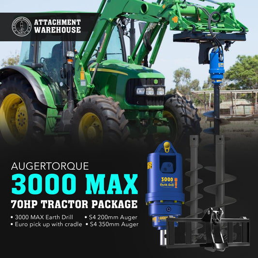 3000 Max - 70HP Tractor Package - Attachment Warehouse