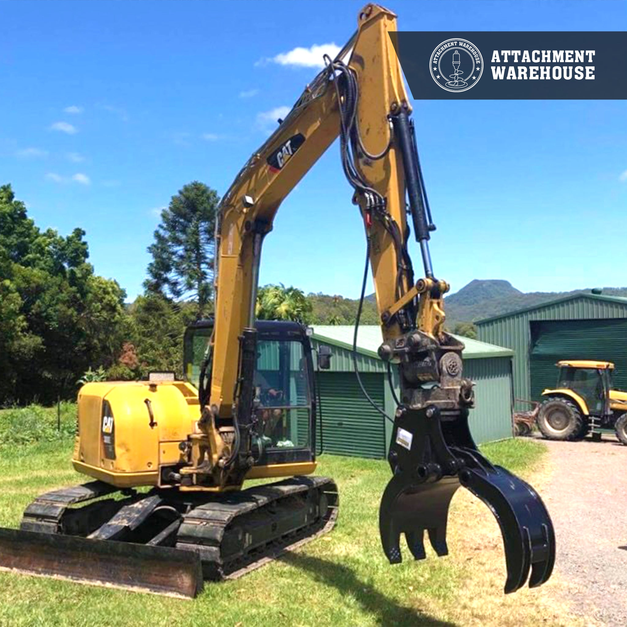 Rock Catcher Rattachment Attachment Warehouse - Your Earthmoving Attachment Specialist