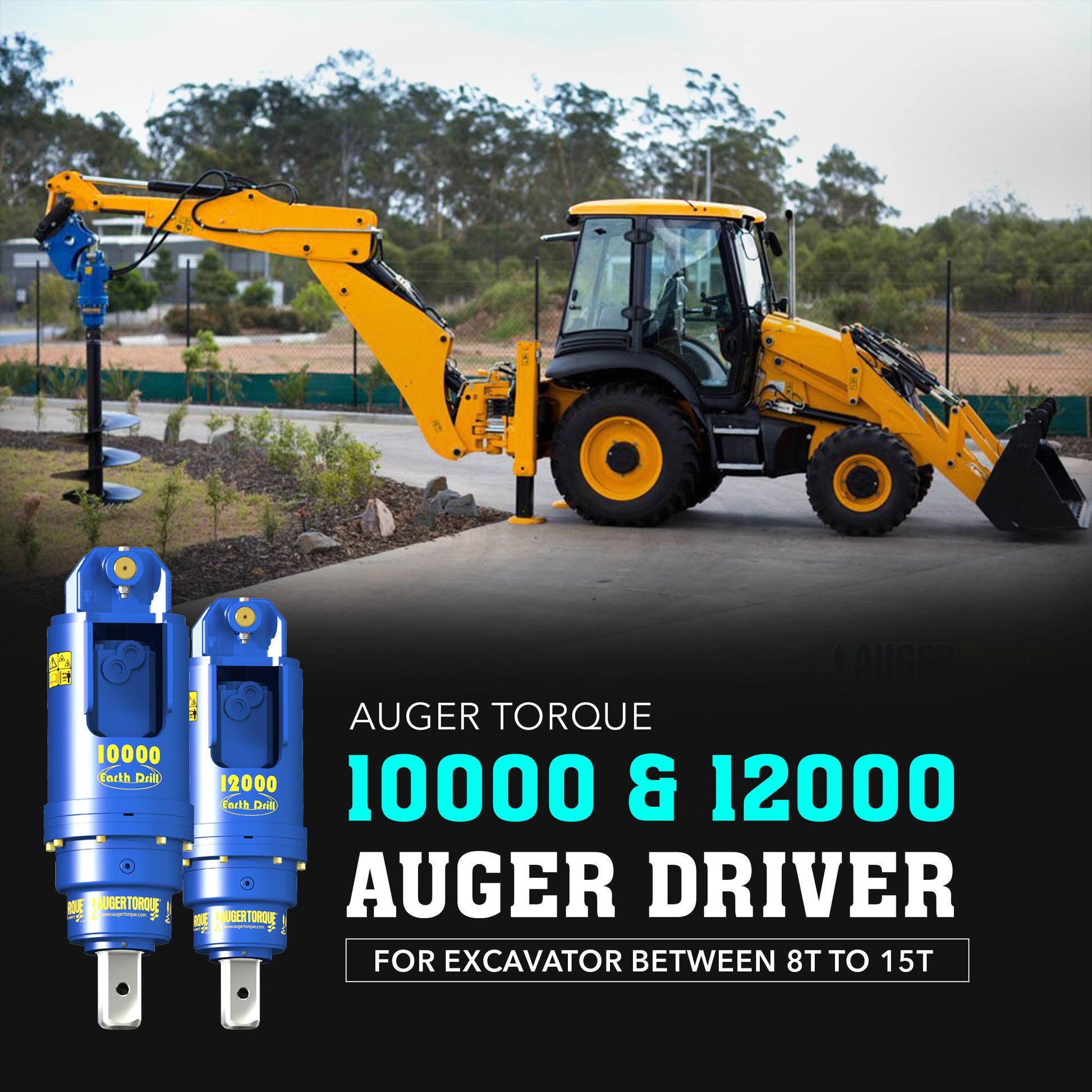 Auger Torque 10000 & 12000 Auger Drive - Attachment Warehouse