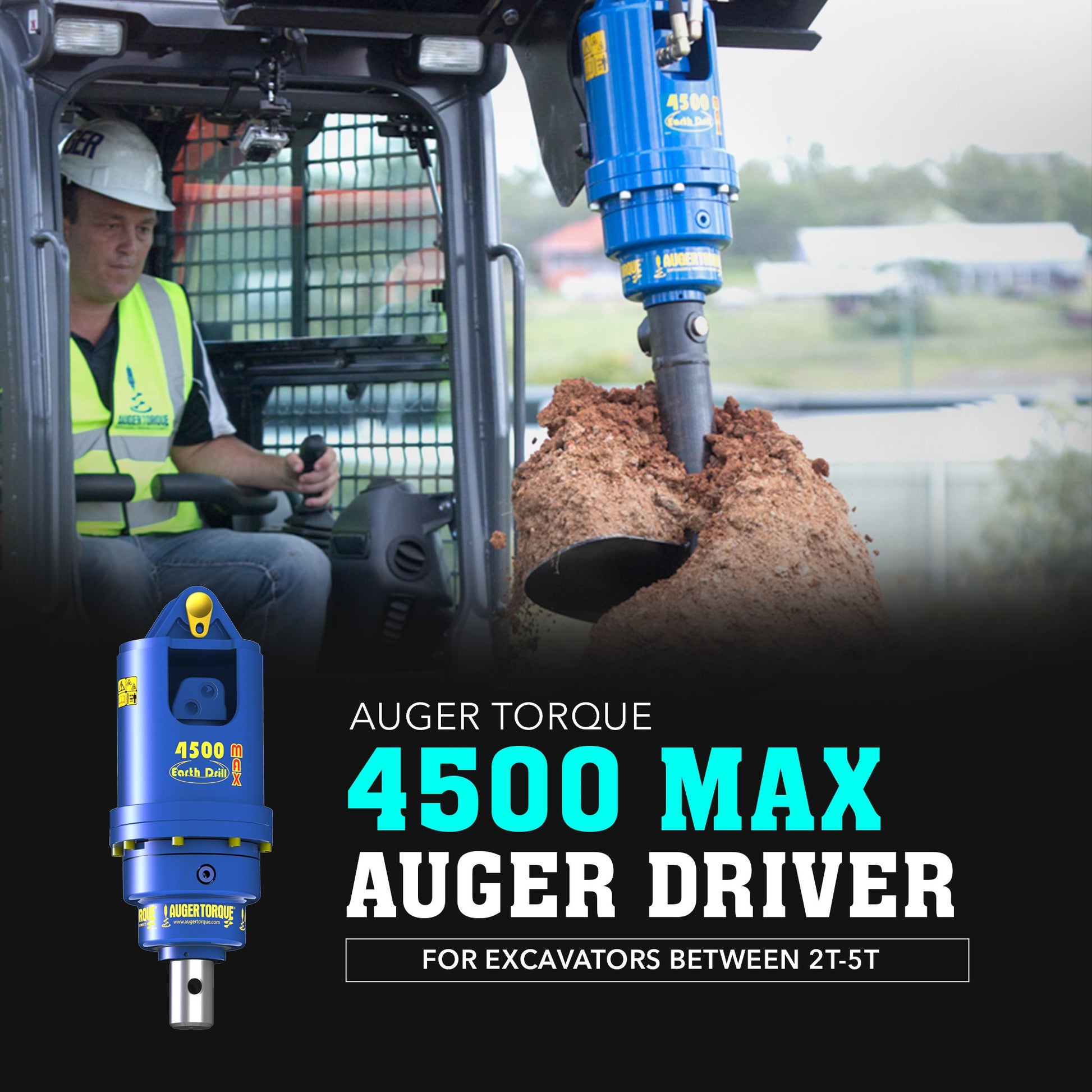 Auger Torque 4500 Max Auger Drive - Attachment Warehouse