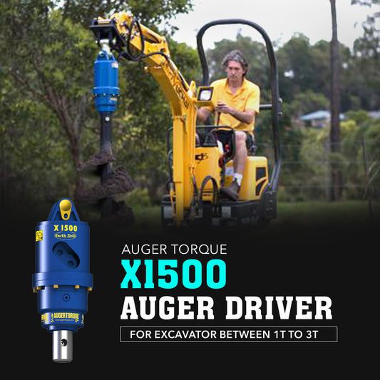 Auger Torque X1500 Auger Driver - Attachment Warehouse